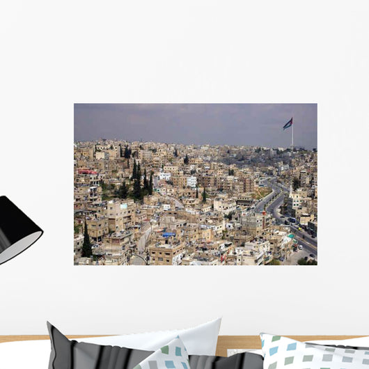 Chaotic City Wall Decal