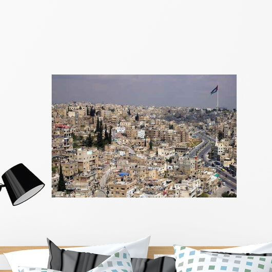 Chaotic City Wall Decal