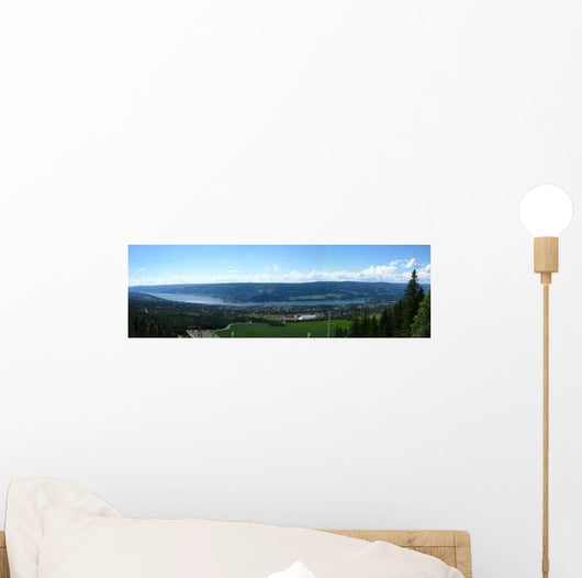 Panorama Lillehammer Norway Wall Decal