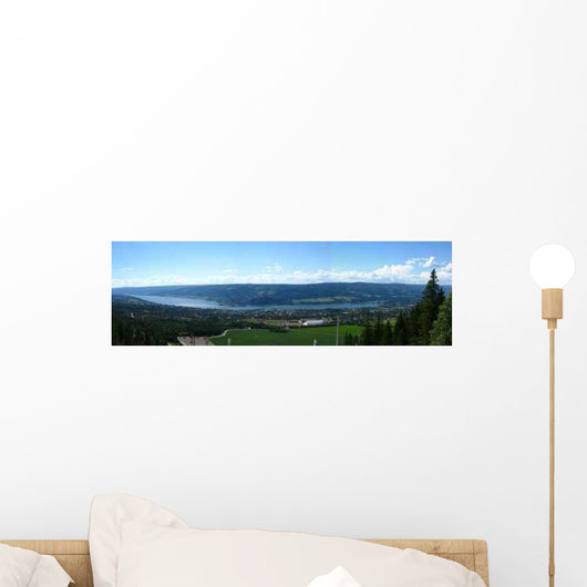 Panorama Lillehammer Norway Wall Decal