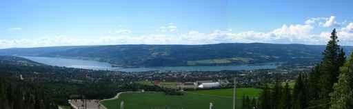 Panorama Lillehammer Norway Wall Decal