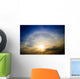 Circular Rainbow around Setting Wall Decal
