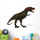 A Tyrannosaurus Rex dinosaur - 3D render Wall Decal