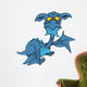 Blue Dragon Wall Decal