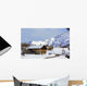 Chalet Alpes Wall Decal