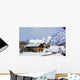 Chalet Alpes Wall Decal