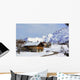 Chalet Alpes Wall Decal