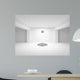 Abstract white empty interior perspective background 