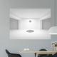 Abstract white empty interior perspective background 