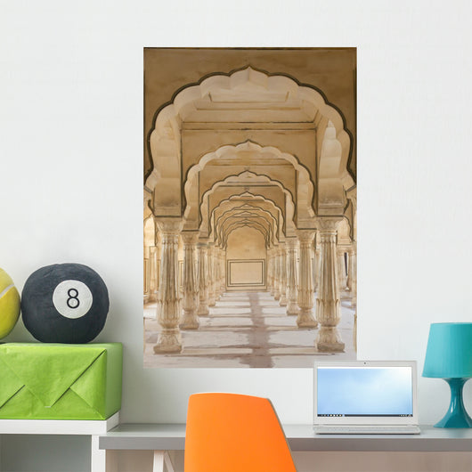 Arches at Amber Fort near Jaipur 