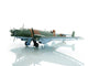 military toy airplane on white background Wall Mural
