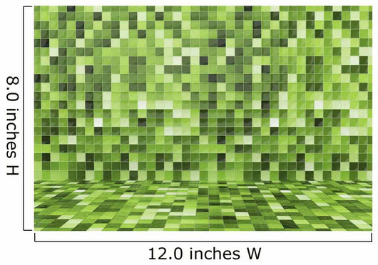 The wall of mosaic 