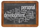 personal development word cloud Wall Decal