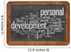 personal development word cloud Wall Decal
