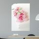White towels with orchids 