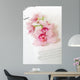 White towels with orchids 