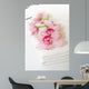 White towels with orchids 