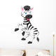 Cute zebra cartoon 