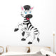 Cute zebra cartoon 