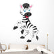 Cute zebra cartoon 