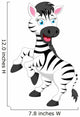 Cute zebra cartoon 