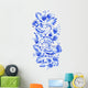 floral decorative ornament Wall Decal