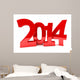 2014 in shiny red numbers 