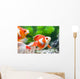 Orange and White Fish Wall Decal Design 1