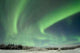 Aurora over Frozen Lake Wall Decal