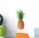 Pineapple; objects on white background Wall Decal