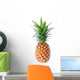 Pineapple; objects on white background Wall Decal