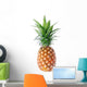 Pineapple; objects on white background Wall Decal