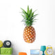 Pineapple; objects on white background Wall Decal
