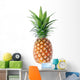 Pineapple; objects on white background Wall Decal