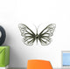 Steampunk butterfly made of pipes Wall Mural