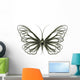Steampunk butterfly made of pipes Wall Mural