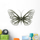 Steampunk butterfly made of pipes Wall Mural
