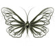Steampunk butterfly made of pipes Wall Mural