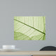 Green Leaf Texture Wall Decal