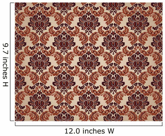 Damask Oriental Wallpaper Wall Decal