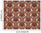 Damask Oriental Wallpaper Wall Decal