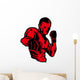 MMA fighter Wall Decal