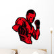 MMA fighter Wall Decal