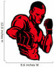 MMA fighter Wall Decal