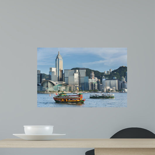 Victoria Harbor of Hong Kong 