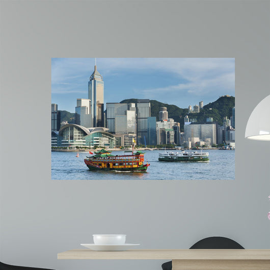 Victoria Harbor of Hong Kong 