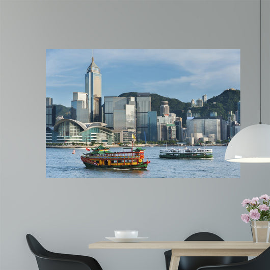 Victoria Harbor of Hong Kong 