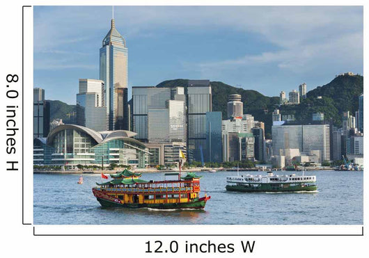 Victoria Harbor of Hong Kong 