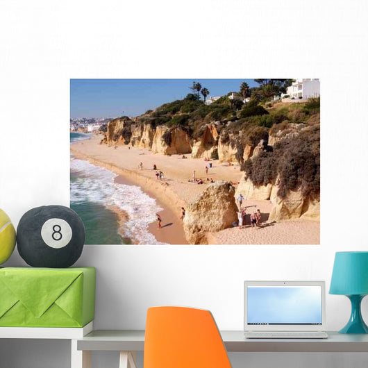 Algarvestrand Bei Albufeira Wall Decal