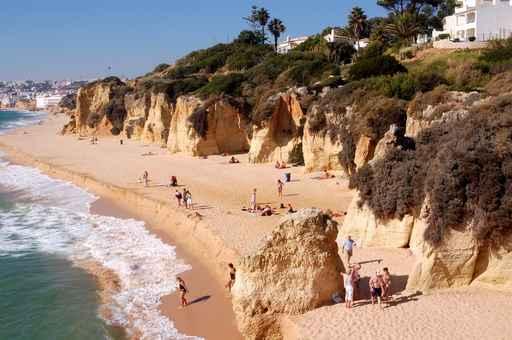 Algarvestrand Bei Albufeira Wall Decal